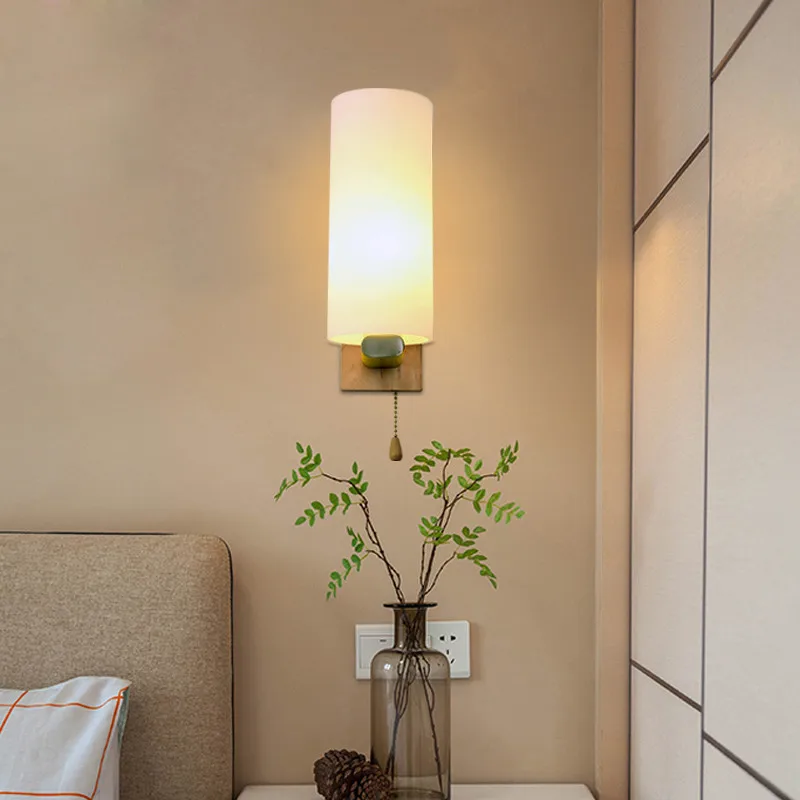 ?Creative Japanese Style Wall ? Sconce Sconce Art ???(?? ) Wood Wood Wall Lamp Living Room ...