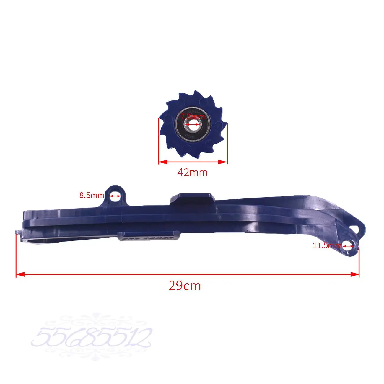 Цепной ползунок для Yamaha YZ250F/450F YZ250FX WR250F