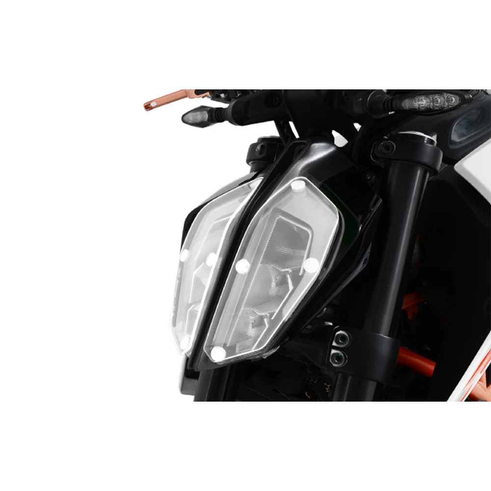 Для KTM 390 790 Duke 2017 2018 аксессуары для мотоциклов Защитная крышка фар|Накладки и