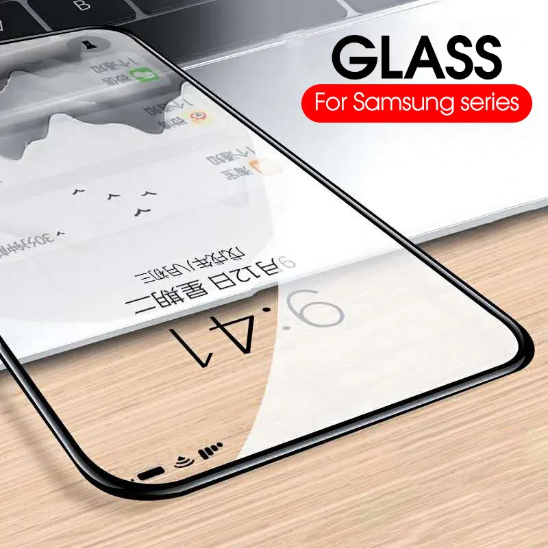 

10D Full Curved Protective Glass For Samsung Galaxy S10e A6 A7 A8 2018 A10 A20e A30 A40 A50 A60 A70 Screen Protector Cover Film
