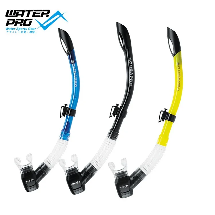 SCUBAPRO ESCAPE SNORKEL SEMI DRY SNORKEL for SCUBA DIVING SNORKELin