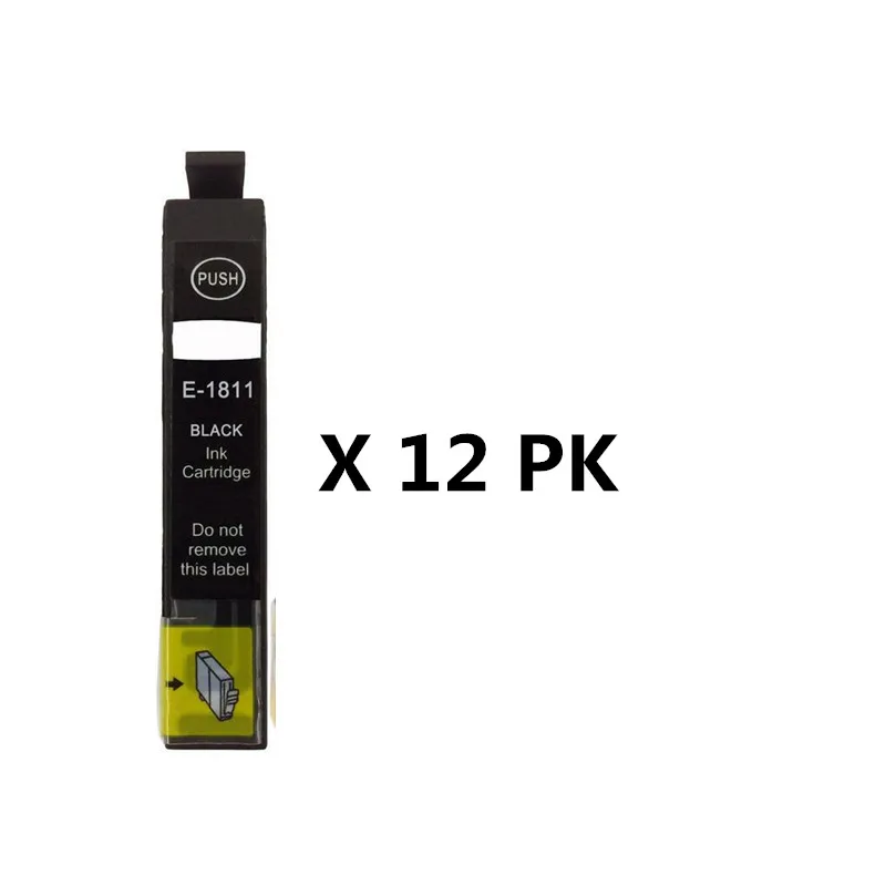 

12pcs black Ink Cartridge For Epson XP212 XP215 XP312 XP315 XP412 XP415 XP102 XP202 XP205 XP302 XP305 XP402 XP405 Printer