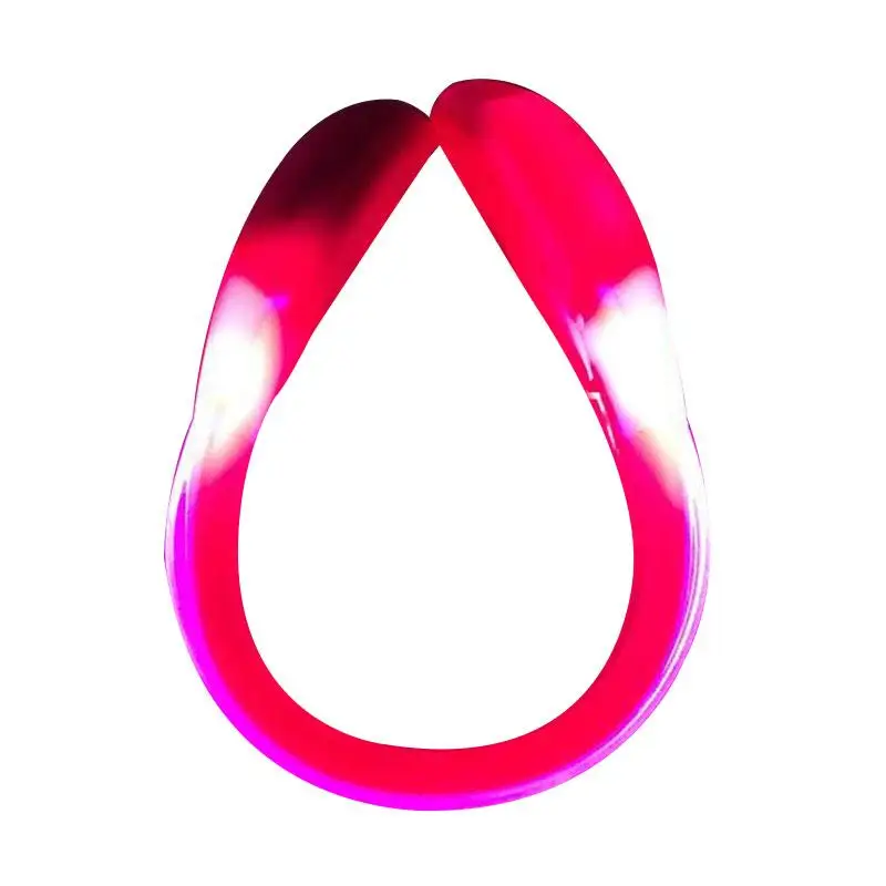 Viagdo LED Luminous Shoes Clip Night Safety Shoe Light Warning Reflector Flashing Lights Bike Cycling Running Outdoor Sports