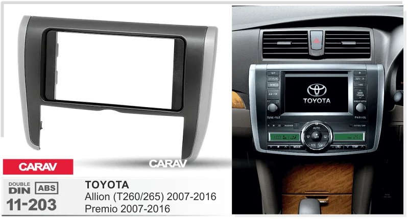 CARAV 11-203 Car Radio Installation Trim Fascia Panel