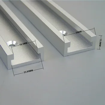 

Aluminum Alloy T-slot Track Duplicator Edge Shaping Measure Marking Miter Jig