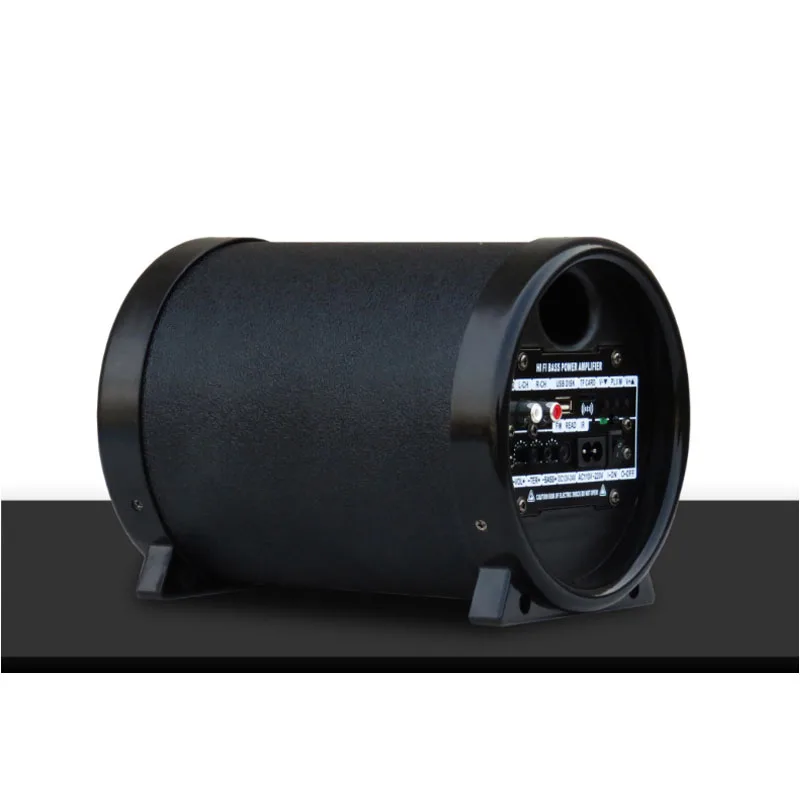 5-inch round 12V24V car motorcycle electric card audio car subwoofer