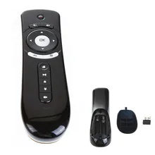 Dhl ИЛИ ems 100 штук 2,4 г беспроводная T2 воздушная мышь 3D пульт с датчиком движения Android Удаленная мышь для Смарт ТВ коробка медиаплеер