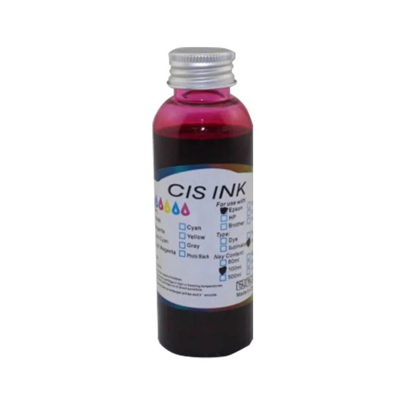 Съедобные чернила для принтера Epson Stylus T23 T24 TX105 TX115 T1171 T0732N T0733N T0734N 4 цвета СНПЧ