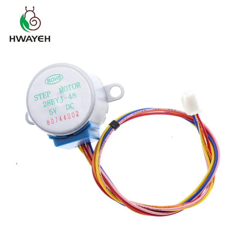 

5V Stepper Motor 28BYJ-48 + ULN2003 Driver Test Module for Arduino,Micro Mini Electric Step Motor for PIC 51 AVR