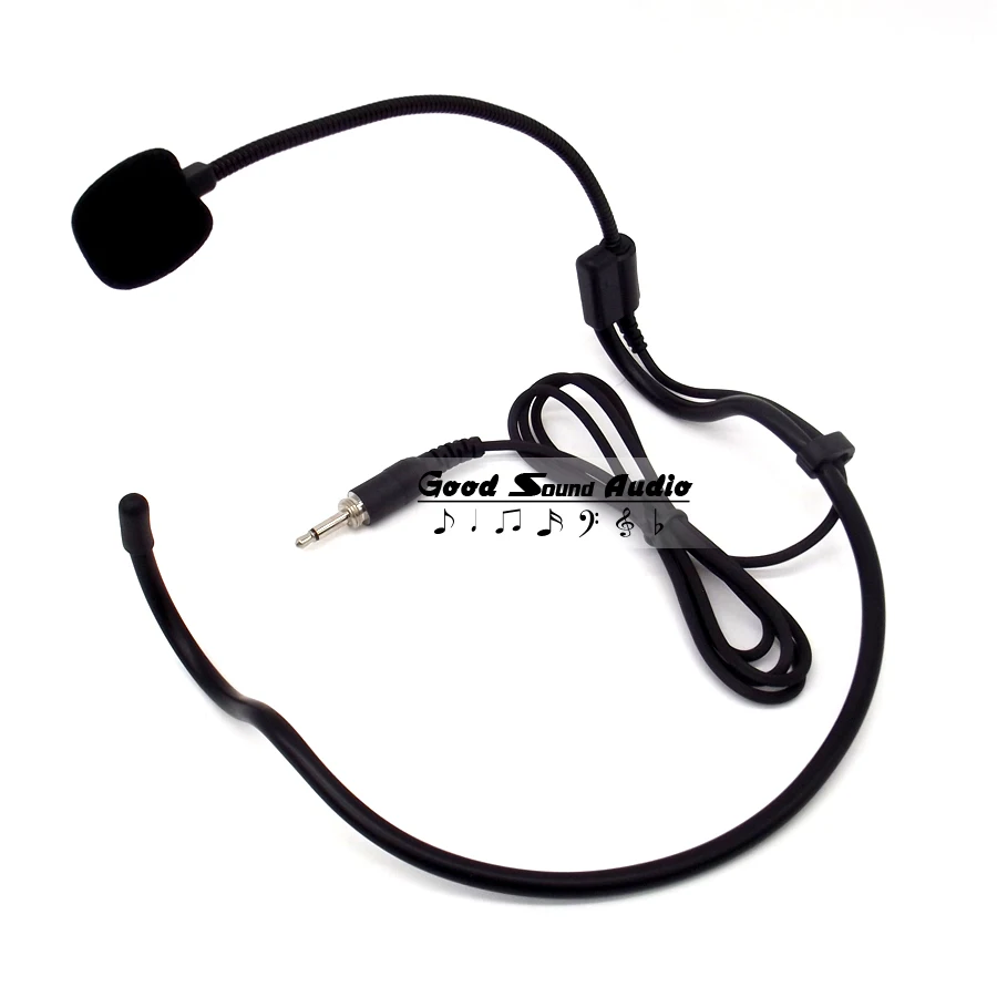5 قطع 3.5 ملليمتر رئيس مشبك البالية المكثف headworn mic سماعة ميكروفون ل جهاز لاسلكي كاريوكي التدريس bodypack الارسال