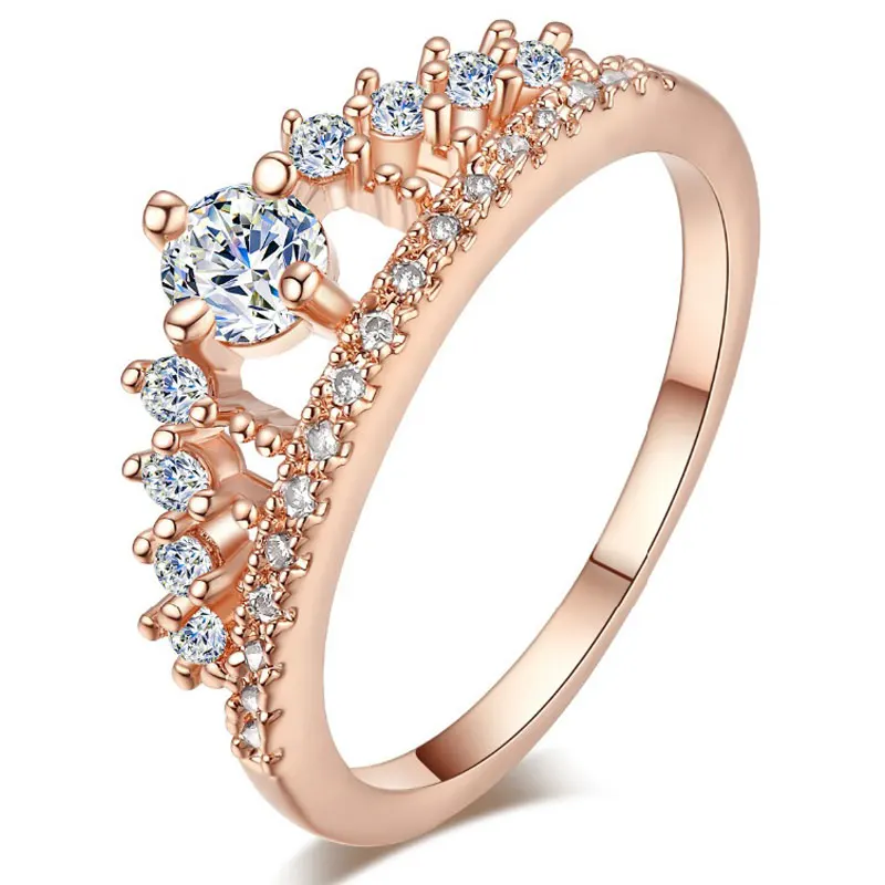 tuker austrian crystal rings wedding rings white gold color crown rings cubic zirconia fashion brand rings for women in rings from jewelry accessories on - Cute Wedding Rings tuker austrian crystal rings wedding rings white gold color crown rings cubic zirconia fashion brand rings for women in rings from jewelry accessories on - Cute Wedding Rings