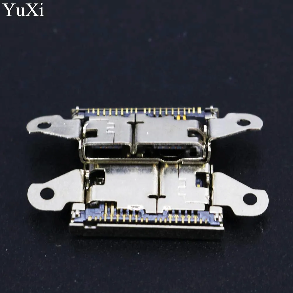 YuXi 10pcs/lot Micro Usb Charger Charging Connector Plug Dock Port Tail plug For Samsung s5 G900f G900H G900P all version