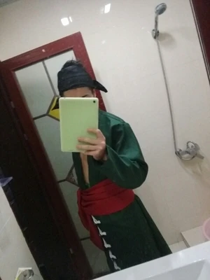 ONE PIECE Roronoa Zoro cosplay kleidung nach zwei jahren die cosplay männer  kleidung jacke hose gürtel gürtel 11 - AliExpress