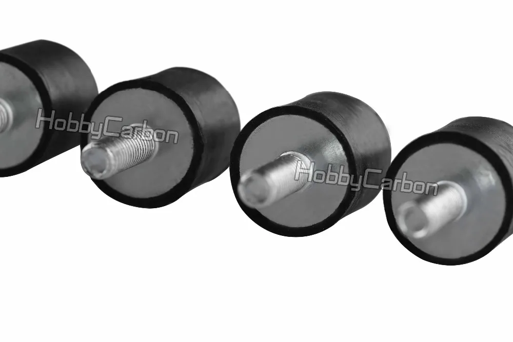HOBBY CARBON SV025 20 шт./пакет M4x10 D10H8 V/D стильный Вибрационный демпфер для крепления