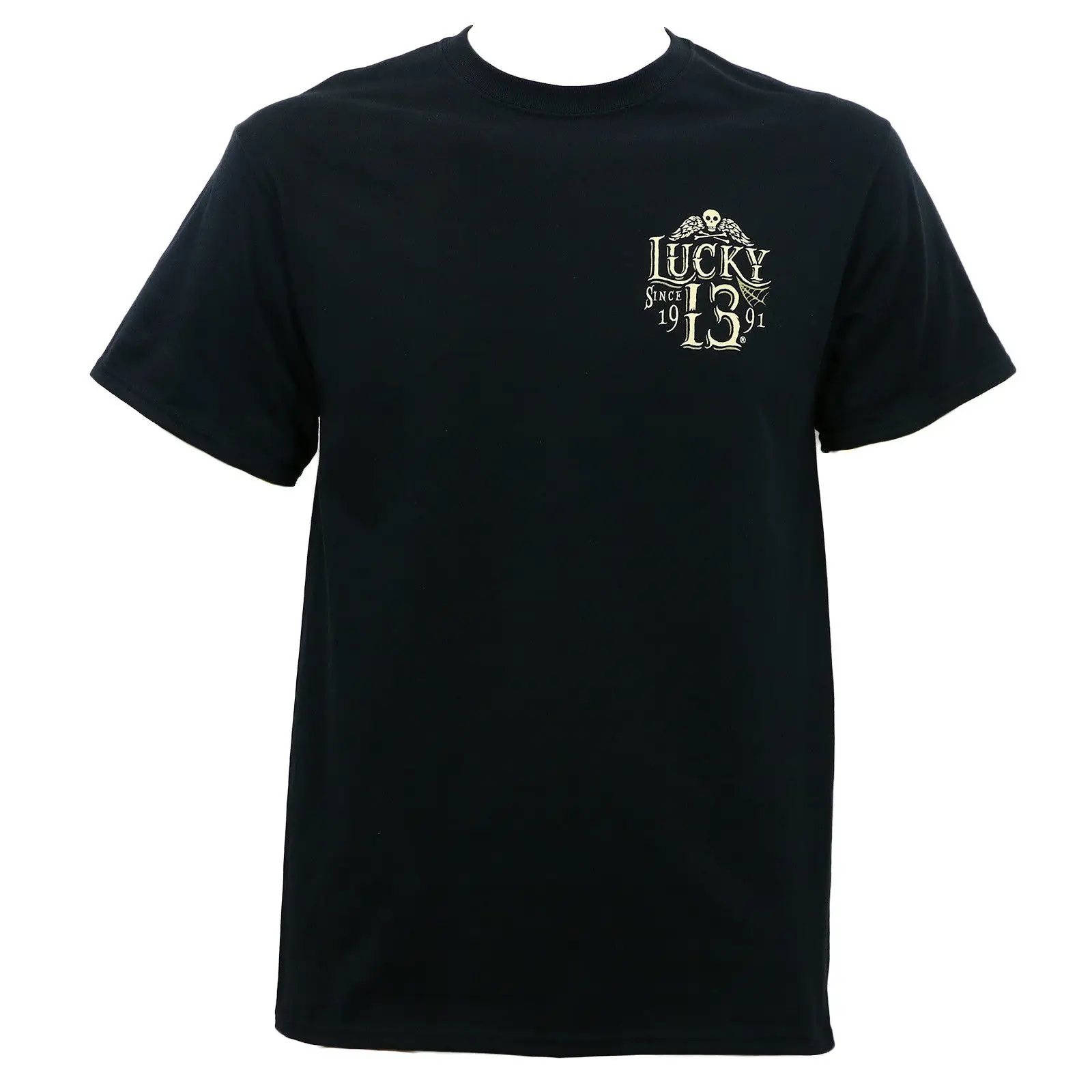 Аутентичная футболка LUCKY 13 Dead Skull Dia De Lo, размеры s, m, uertos, размеры s, l, xl, 3XL, новинка, модные футболки унисекс, топ, футболка