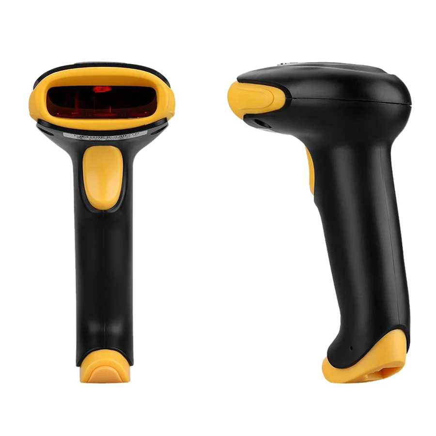 

Automatic Barcode Scanner With Stand Scanning Barcode for Windows/Vista/ Android/IOS Devices Barcode Reader USB Interface Black