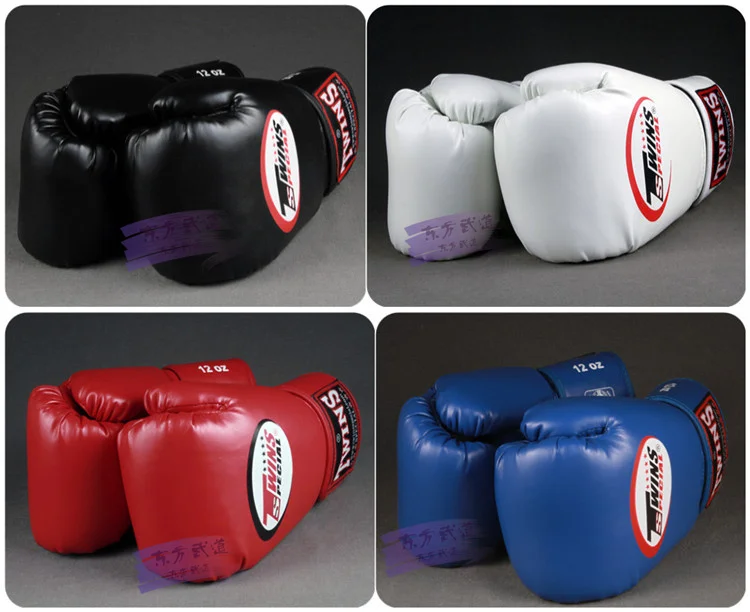 Twins Gloves Kick Boxing Gloves Leather PU Sanda Sandbag Training Black Boxing Gloves 8 10 12 14 oz Men Women Guantes Muay Thai цена Twins Gloves Kick Boxing Gloves Leather PU Sanda Sandbag Training Black Boxing Gloves 8 10 12 14 oz Men Women Guantes Muay Thai цены онлайн