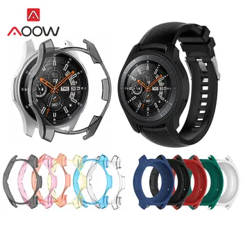 

Candy Color Silicone Transparent Protective Case for Samsung Galaxy Watch 46mm SM-R800 Protector Cover for Gear S3 Frontier band