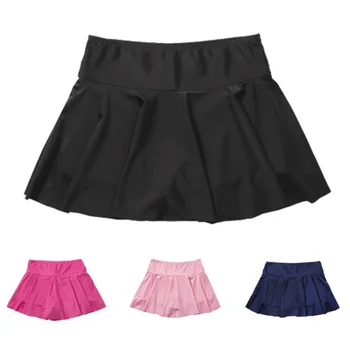 

Summer Beach Conservative Swimming Skirts Women's Swimsuit Bottom High Waist Athletic Bottom Anti-walking Breathable Swimwear