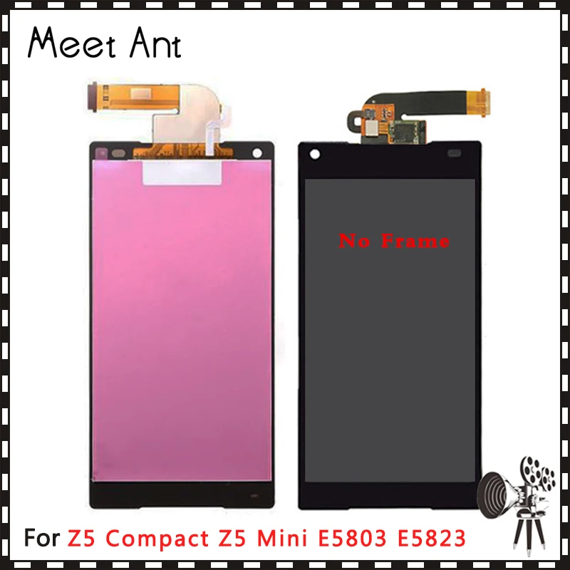 Высококачественный ЖК дисплей 4 6 дюйма для Sony Xperia Z5 Compact Mini E5823 E5803 с сенсорным