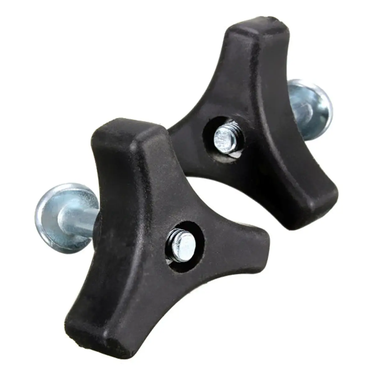 

New Triangle Nut & Screw Mayitr Handle Knob Nut Screw Bolt For Lawn Mower Machine Replacement Parts