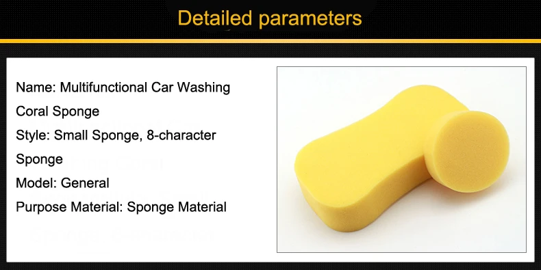 Sponge wave foam polishing Foam buffing Pad set(SS-WT16
