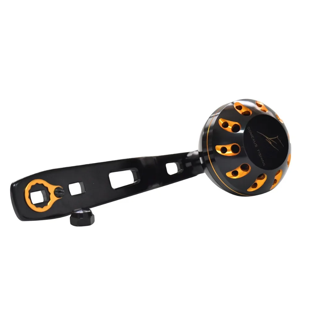 Gomexus Power Reel Handle For Abu Garcia Ambassadeur C3 CS Daiwa Round Reel 8*5mm Handle 95mm As Description