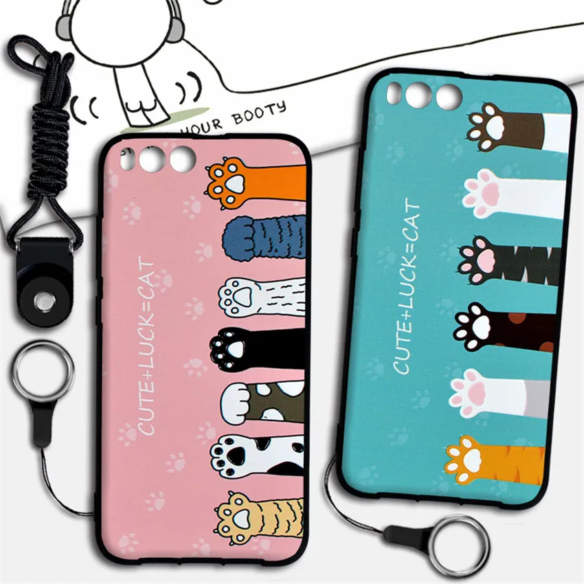 

For Xiaomi mi6 Case Cover, Silicone Cute Cat Cover Cases For Xiaomi mi 6 Phone Case Cover TPU Soft Back Case for xiaomi mi 6 m6