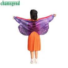 Chamsgend/ г.; детская богемная шаль с принтом бабочки для мальчиков и девочек; пашмины; костюм; аксессуар; пончо и накидки; Echarpe;#35