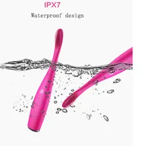 USB Силиконовая зубная щетка Детская звуковая Водонепроницаемая пищевая Интеллектуальная электрическая Массажная 360 градусов 15000 раз/мин