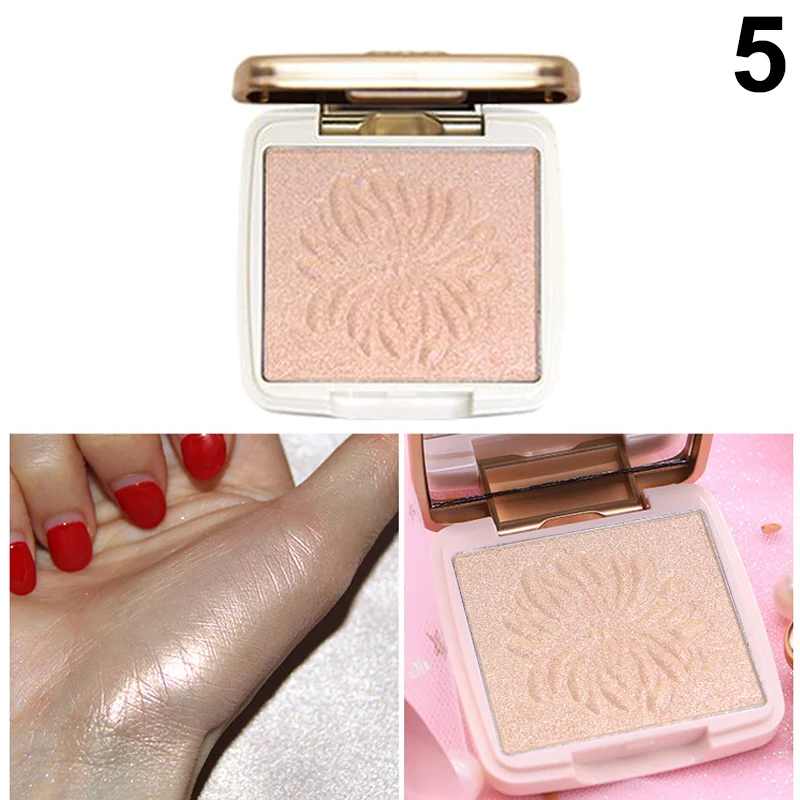 Highlighter палитра пудры мерцающий стойкий контурирующая пудра для макияжа лица OR88 - Цвет: 05