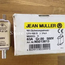 [SA] Германия JEAN MULLER Jean Mueller N5013813 предохранитель 63A NH00 DIN43620- 5 шт./партия