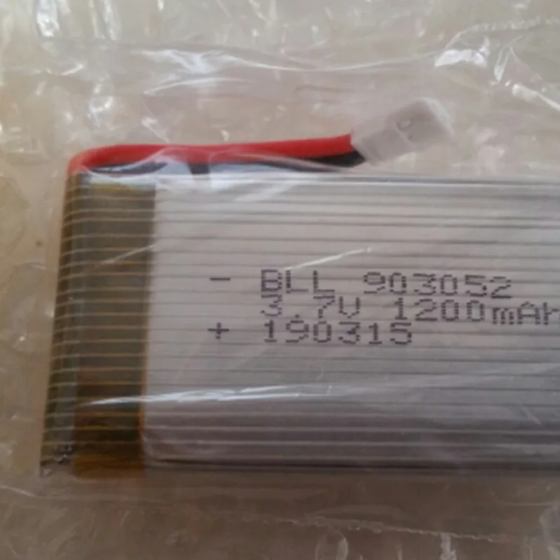 3,7 V 1200 мА/ч, 25C Lipo Батарея для Syma X5 X5C X5Sw X5Sc X5S X5Sc-1 M18 H5P Квадрокоптер с дистанционным управлением 1200 мА/ч, 903052 3,7 V Батарея для Syma
