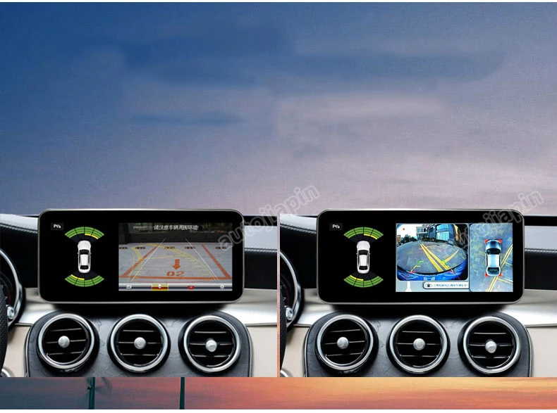 Clearance AUTOJIAPIN 10.25" Eight Core Android 8.0 2G RAM 1024*600 Car GPS navigation For Mercedes Benz GLC260/C200L/GLA 2015-2018 7