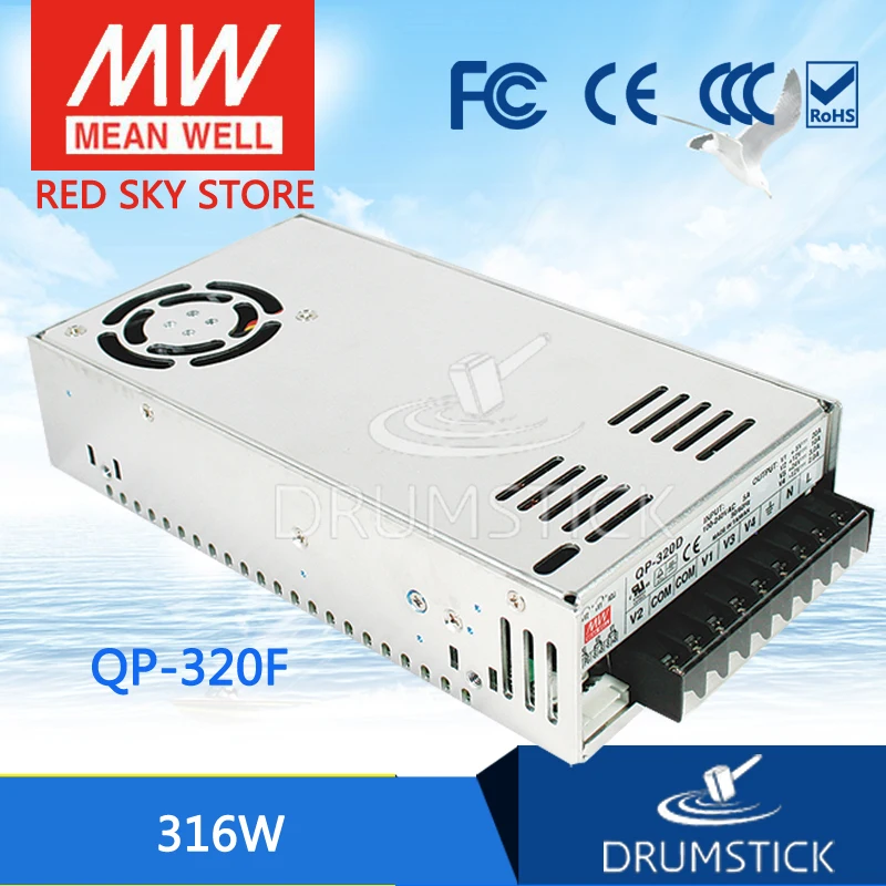 MEAN WELL QP-320F meanwell QP-320 316 Вт на четыре выхода с PFC Функция питания | Обустройство дома