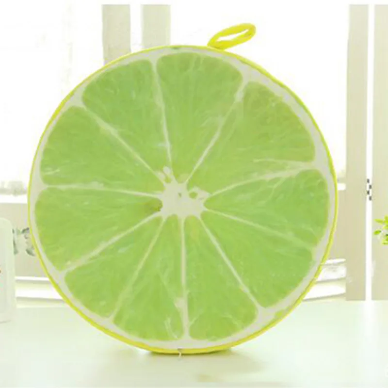

Fruits watermelon Lemon tree kiwi Cushion Pillow orange Office hotel Home Sofa Cotton filling Throw Pillow Stuffed Plush Toy F