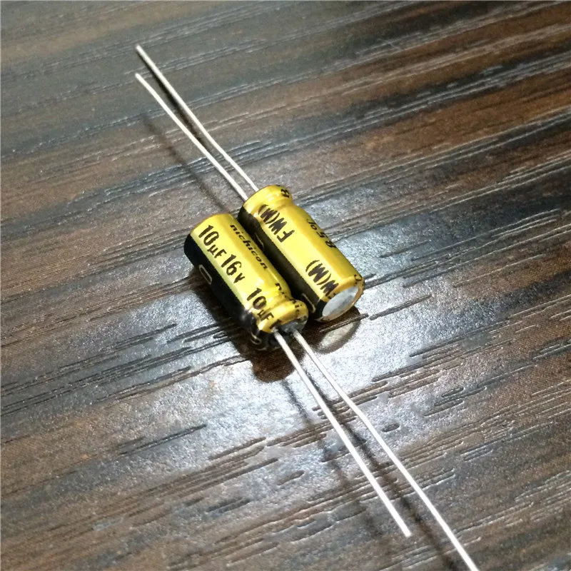 10 шт. 10уф 16В NICHICON FW серия 5Х11 мм 16V10uF аудио алюминиевый электролитический