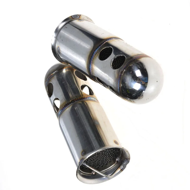 50,8 мм стиль 126 мм Универсальный Catalyst дБ убийца для мотоциклов выхлопной подвижные глушитель отверстие глушителя Шум звук Eliminato