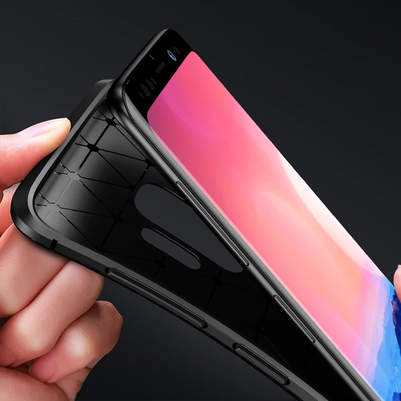 Чехол из углеродного волокна для Samsung Galaxy S10 Lite Plus J2 J4 A2 Core A20E A8S A10 A30 A40 A50 A70 M10 M20 M30