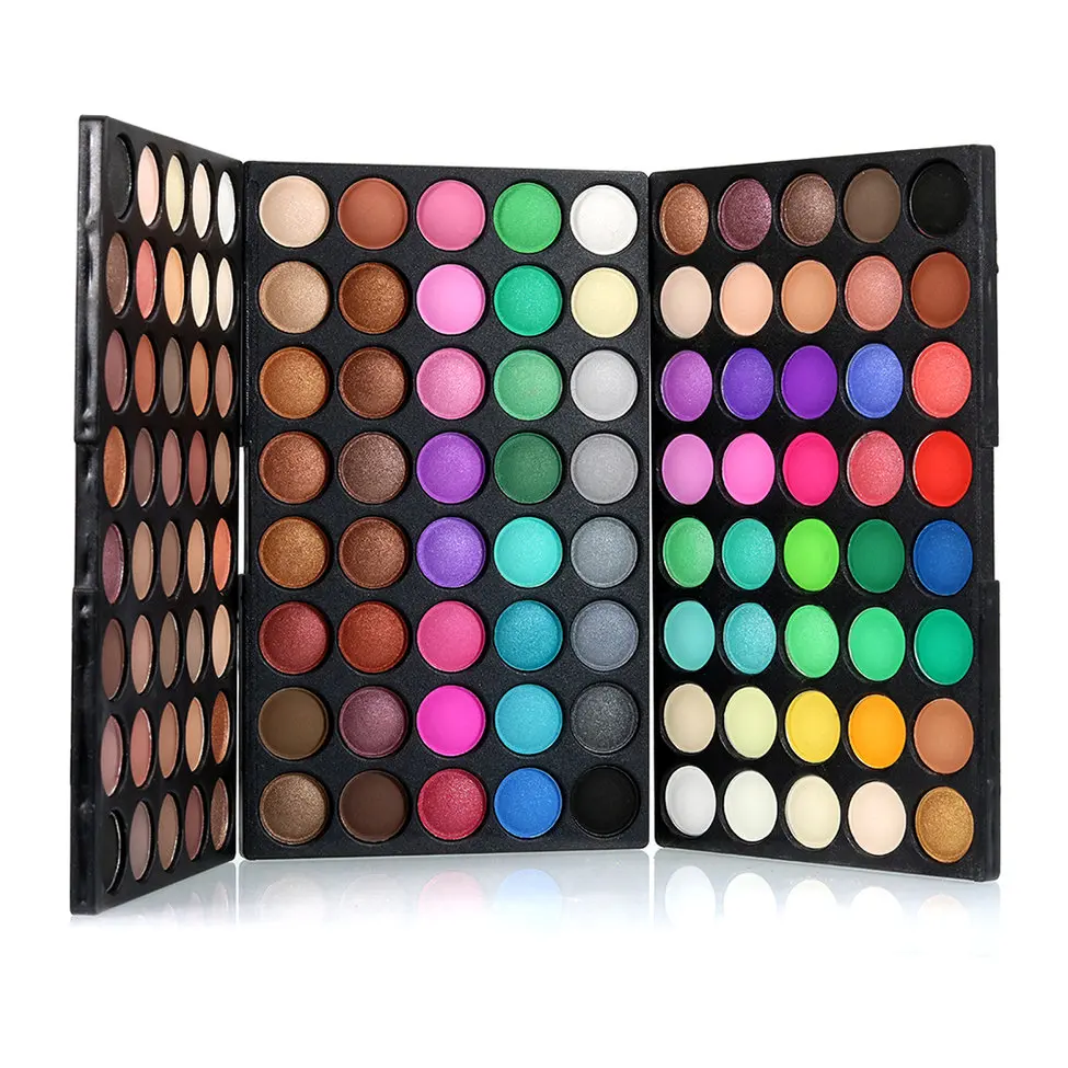 

Professional Portable 120 Colors Eyeshadow Palette Makeup Set Neutral Shimmer Matte Cosmetics Eye Shadow Beauty