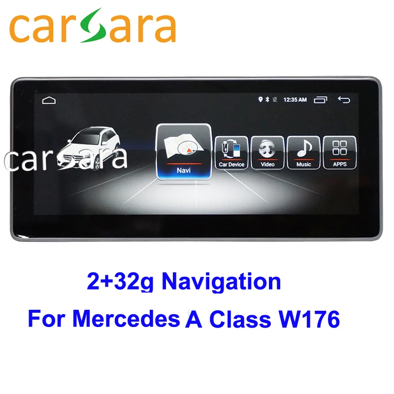 Top Android Mecedes NTG4.5 5 Display Monitor Multimedia Unit 8 Cores 2G RAM Console for Ben z CLA GLA A Class W176 2013 14 15 16 17 4