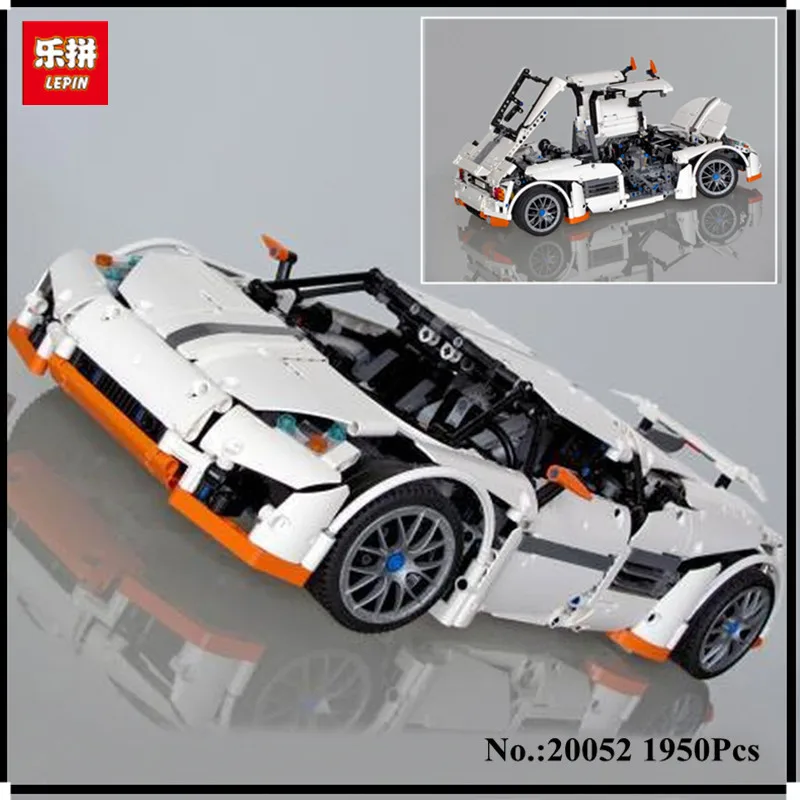 

IN STOCK Lepin 20052 The Predator Supercar Set MOC-2811 Assemblage Technic Series DIY Building Blocks Bricks as Educational Toys