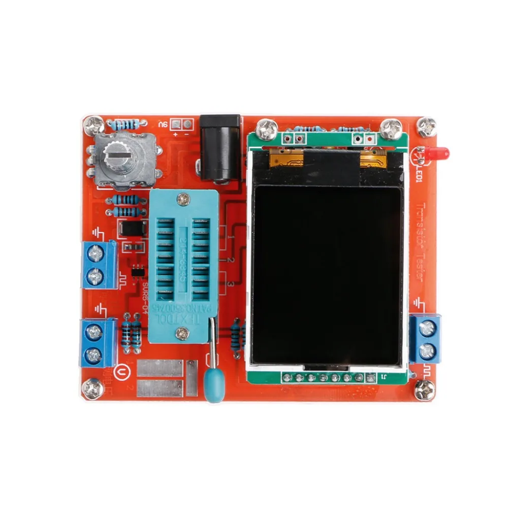 

M328 DIY Transistor Tester LCR Diode Capacitance ESR Meter PWM Signal Generator
