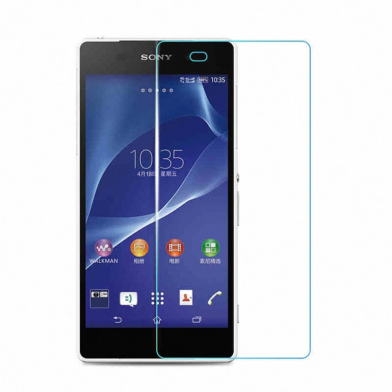 

For Sony Xperia Z2 Tempered Glass Screen Protector Guard Film For Sony Xperia Z2 L50 L50W D6503 D6502 D6543 SO-03F Glass Film