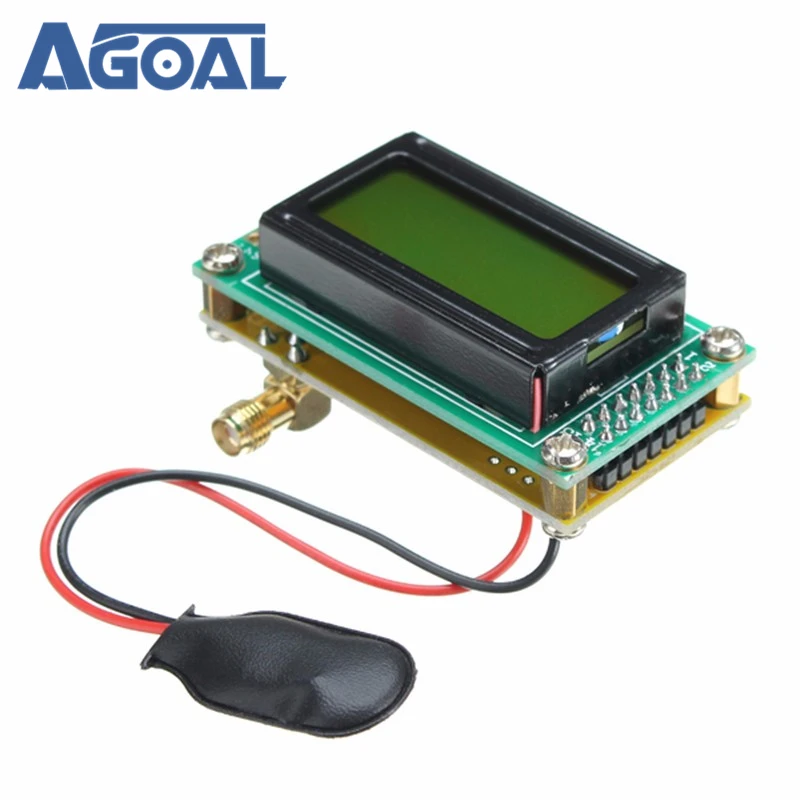 9V Frequency Meter 500mhz High Precision Reader RF Radio Frequency Measuring Instrument on