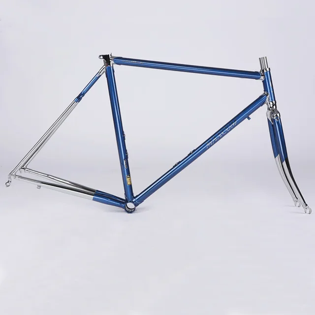 Cheap 4130 Chrome Molybdenum Steel Frame 52cm Road Bike Frameset Fixed Gear Bicycle Accessories Mountain Bicycle Frame Super Light Cheap 4130 Chrome Molybdenum Steel Frame 52cm Road Bike Frameset Fixed Gear Bicycle Accessories Mountain Bicycle Frame Super Light