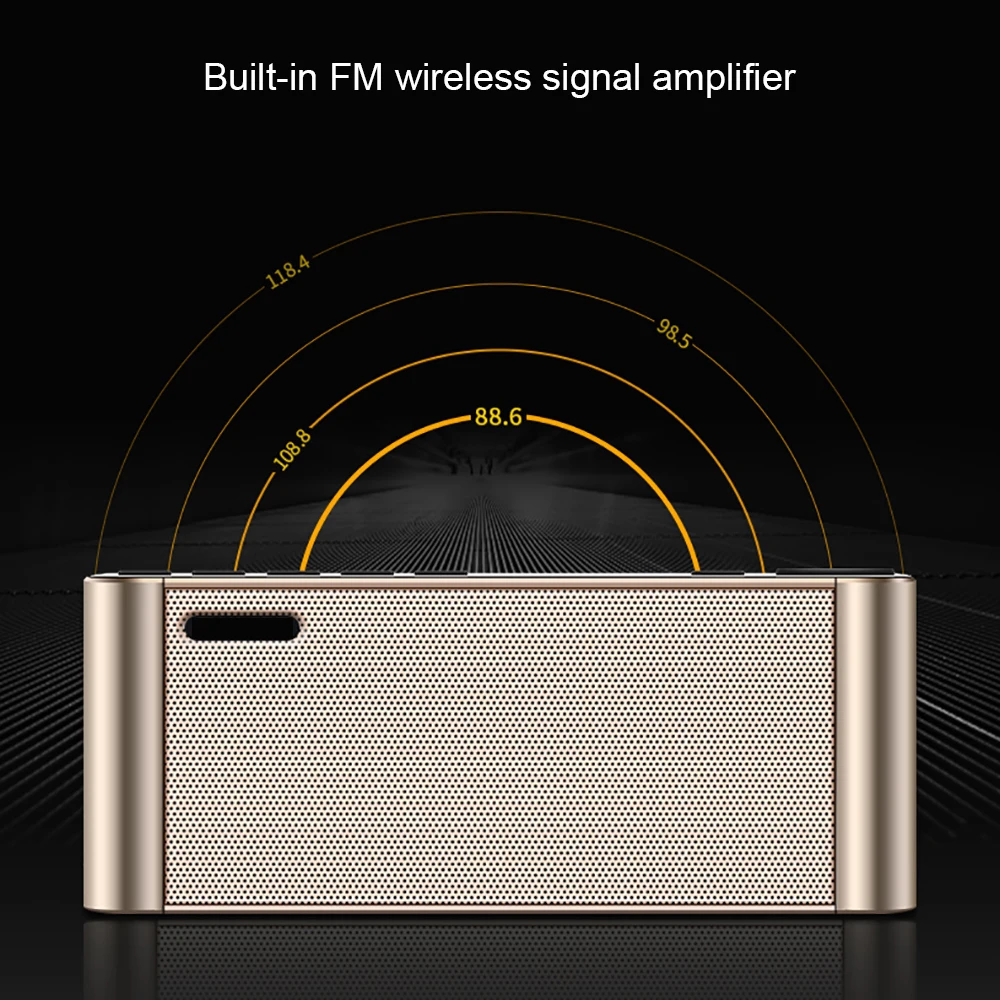 KEBIDU портативный Bluetooth беспроводной динамик Hi Fi супербасы двойной s Саундбар с