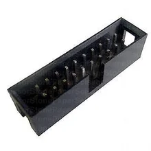 10 шт. прямоугольные штыри 2 54 мм 2x10 Pin 0 64 мм|socket air|socket plasticsocket a