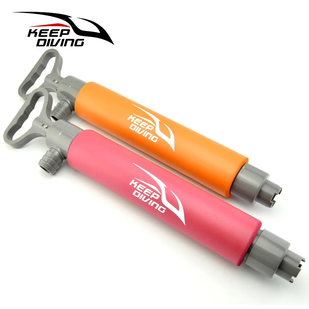 

KEEP DIVING 46cm 400 ML Kayak Hand Pump Canoe Floating Hand Bilge Pump Boats Pump for Kayak Emergency Rescue