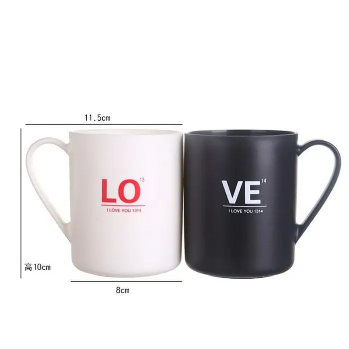 Простой стакан для зубных щеток офисный кофейный чайный 301-400 мл чашки для дома, походная кружка для воды для влюбленных